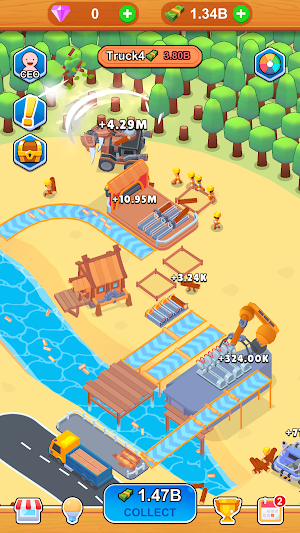 Idle Lumber Factory Screenshot 2