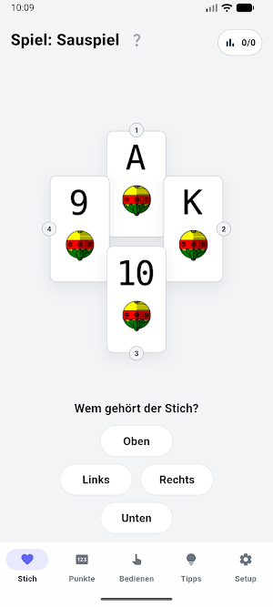 Schafkopf Trainer Screenshot 3