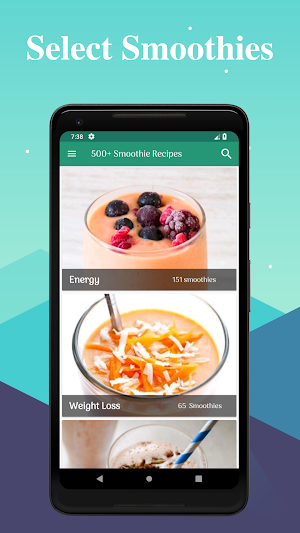 500+ Healthy Smoothie Recipes Screenshot 1