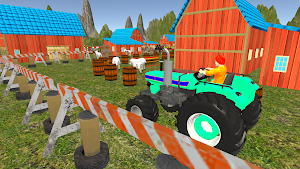 Tractor parking 3d game 2025 Screenshot 2