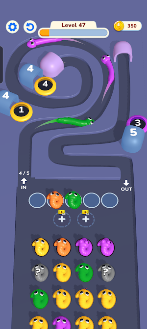 Sliding Snakes! Screenshot 1