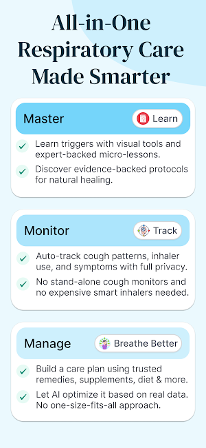 Respire LYF: Asthma, COPD Care Screenshot 1