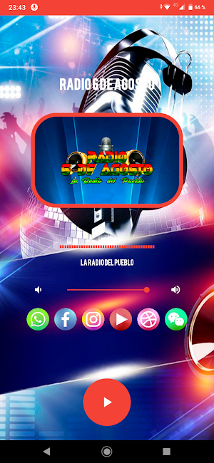 RADIO 6 DE AGOSTO Screenshot 2