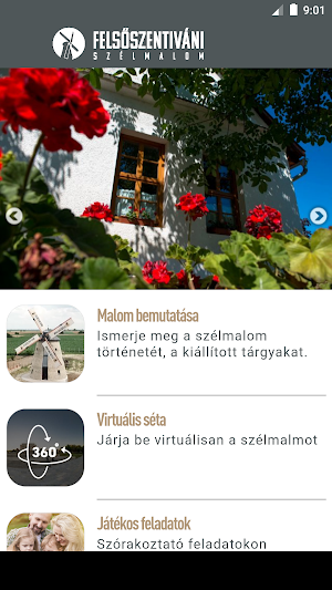 Felsőszentiváni szélmalom Screenshot 0