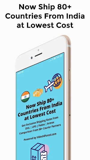 International Parcel Shipping Screenshot 0