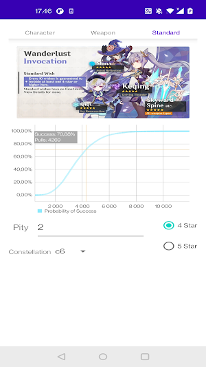 Wish Calculator for Genshin Screenshot 3