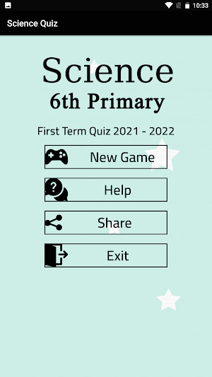 Science Quiz 6th Primary First Term Screenshot 1