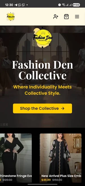 Fashion Den Collective Screenshot 0