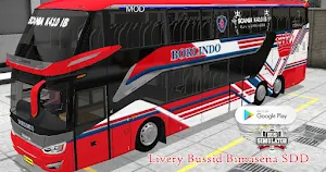 Livery Bussid Bimasena SDD Screenshot 3