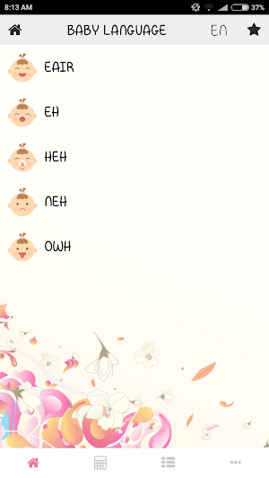 Baby Language: Talking Baby Screenshot 0