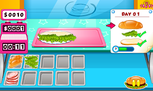 Go Fast Cooking Sandwiches Screenshot 1