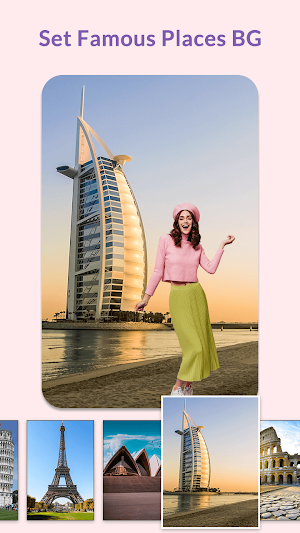Famous Places Background Edit Screenshot 2