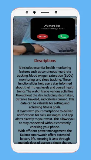 kalinco smart watch guide Screenshot 2