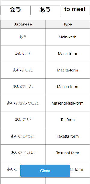 Japanese Language Beginner Screenshot 2