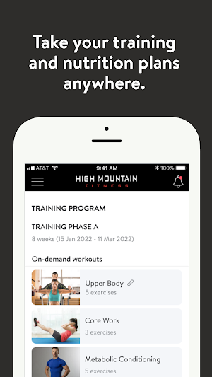 High Mountain Fitness Screenshot 2