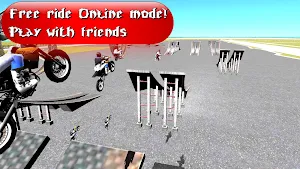 Wheelie King 4 - Online Getaway Wheelie bike 3D Screenshot 3