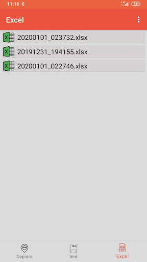 Deprem Dedektorü Screenshot 2
