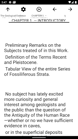 Book, The Geological Evidence  Screenshot 1