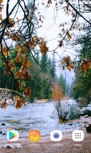 Autumn River Live Wallpaper Screenshot 2