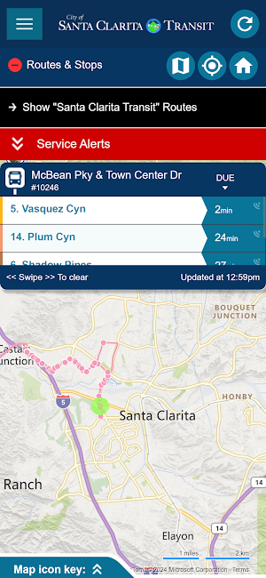 Santa Clarita Transit Screenshot 0