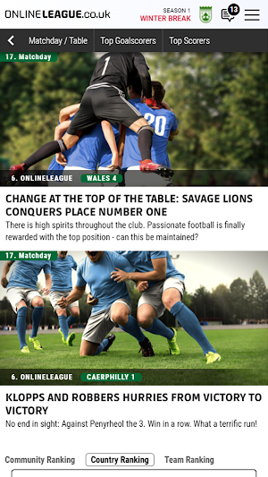 ONLINELEAGUE.us Screenshot 0