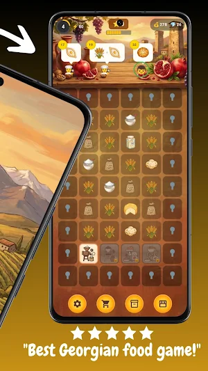Khinkali Master: Merge & Cook Screenshot 1