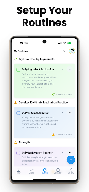 ProgressMade: Health Scheduler Screenshot 1