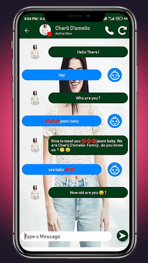 Charli D'amelio Calling Me - Fake Video Call Prank Screenshot 1