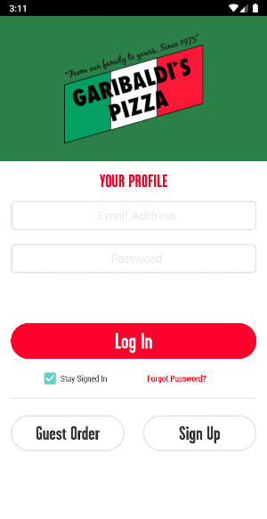 Garibaldi’s Pizza Screenshot 0