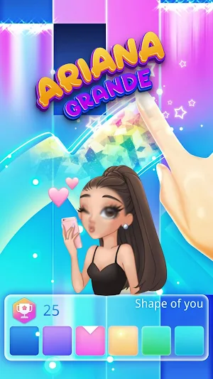 Ariana Grande song Piano Tiles Screenshot 1