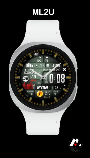 ML2U 330b Watch Face Screenshot 2