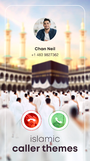 Islamic Call Screen, Wallpaper Screenshot 0