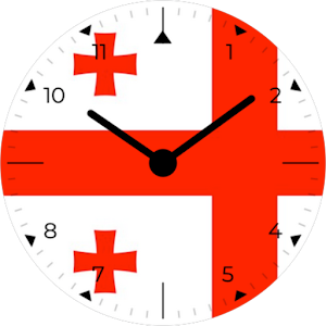 Georgia Analog Watch Face Screenshot 0