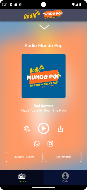Rádio Mundo Pop Screenshot 0