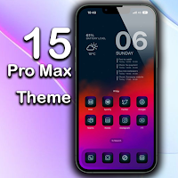 Launcher: iOS 15 Pro Max Theme