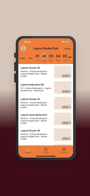 Lagree Studio Club Screenshot 2