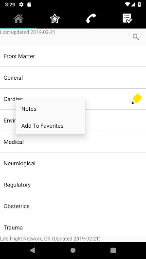 LFN Protocols Screenshot 1