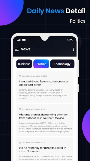 Headline Hub Screenshot 2