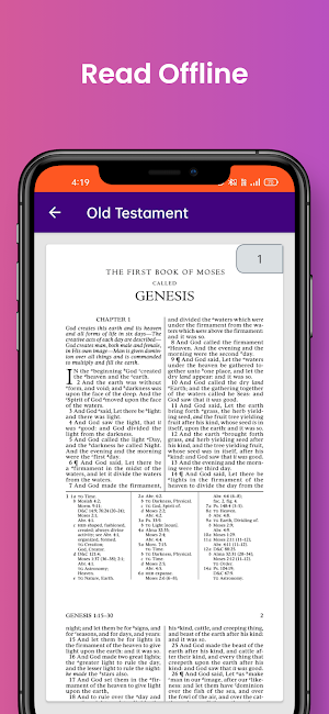 Holy Bible, Old Testament Screenshot 2