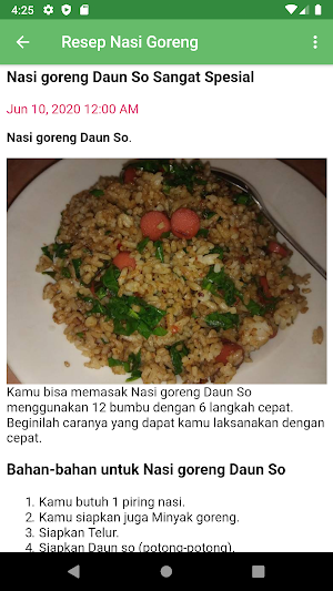 200+ RESEP NASI GORENG Berbaga Screenshot 2