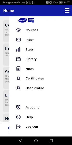 Diversey Training App Screenshot 2