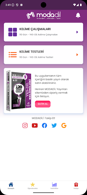 YKS-DİL Kelimeleri Screenshot 0