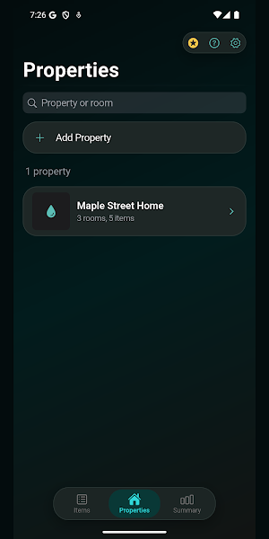 Home Inventory List Screenshot 1