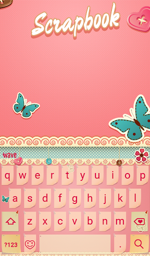 Scrapbook Animated Keyboard Screenshot 1