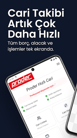 Hızlı Cari: Borç Alacak Takip Screenshot 0