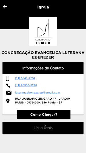 Luterana Ebenézer Screenshot 2