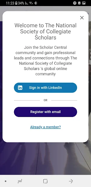 Scholar Central Screenshot 1