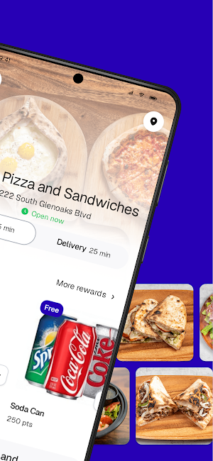 Baked Pizza and Sandwiches Screenshot 1