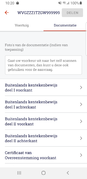 RDW Fotohulp Voertuig Screenshot 3