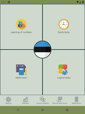 Numbers in Estonian language Screenshot 3
